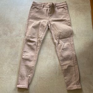 American Eagle Pink Skinny Jeans